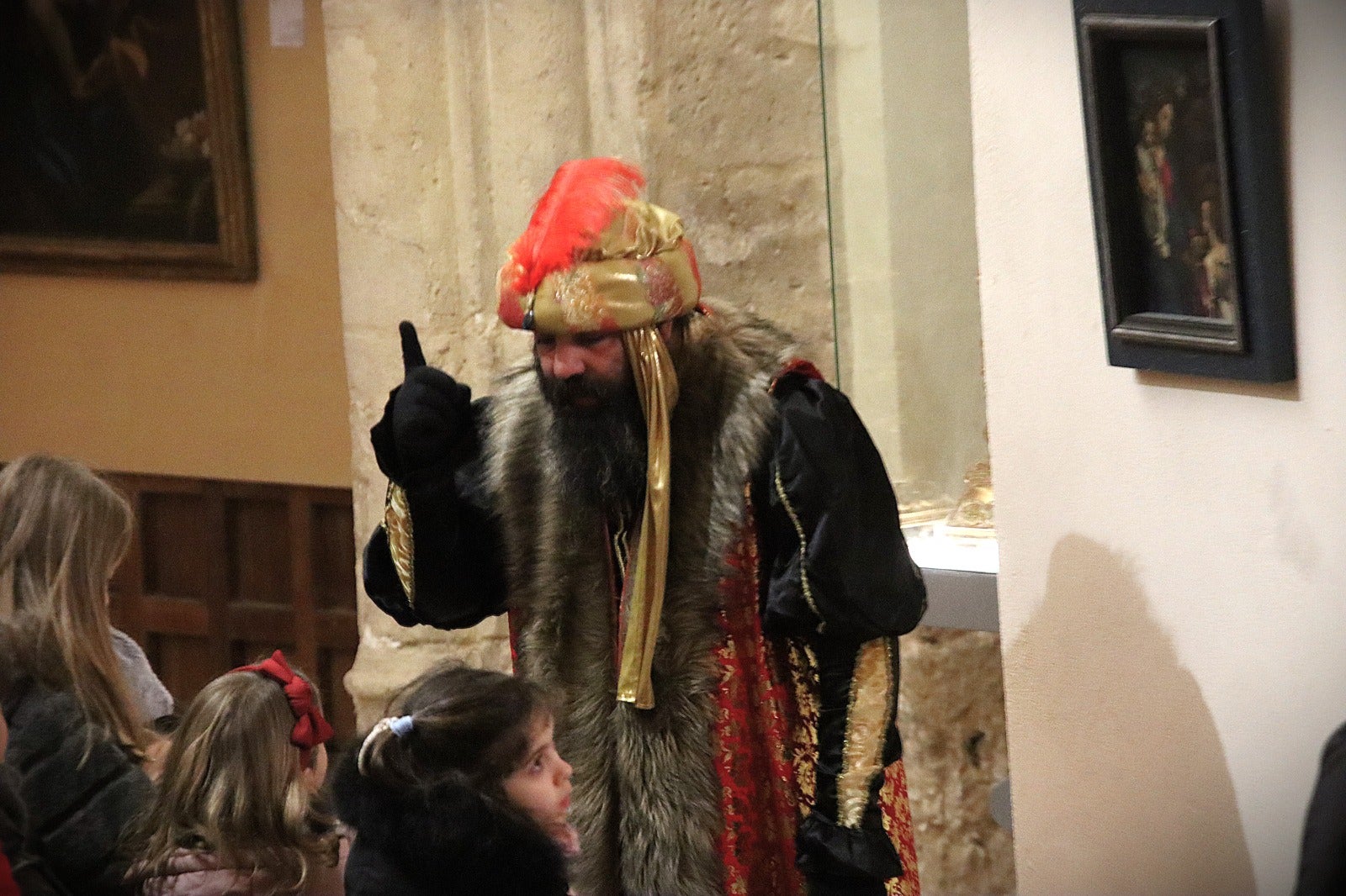 El paje de Baltasar al que le gustan las obras de arte de Rioseco